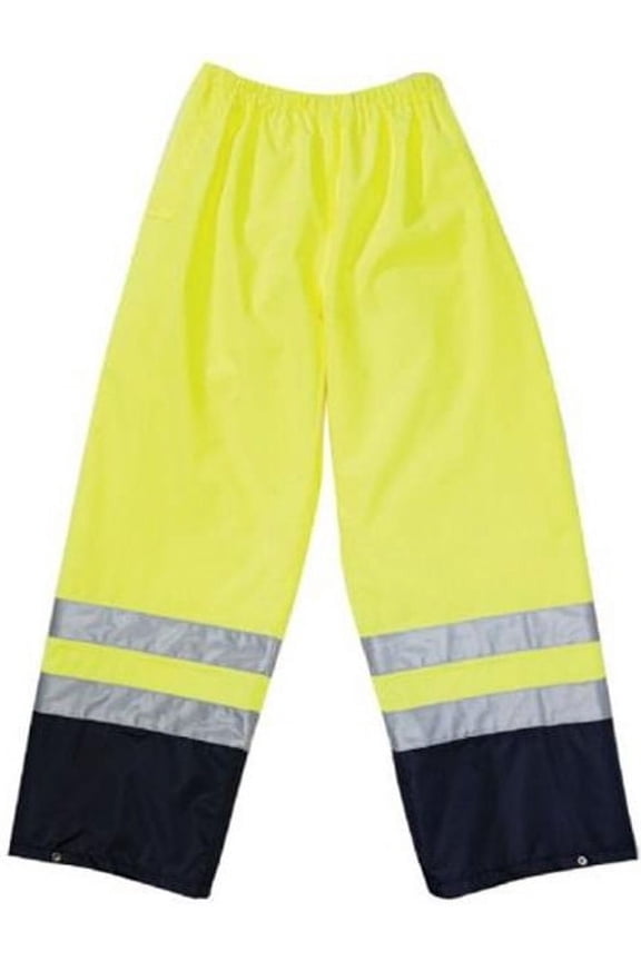 6803 Premium Class E Rain Pants With Black Bottom, Small & Medium