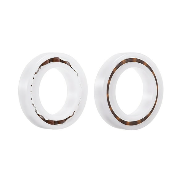 6804 Plastic Bearings 20x32x7mm Glass Ball Nylon Cage 2 pcs