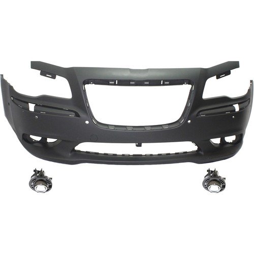 68071976AB, 5182021AB-PFM New Bumper Covers Fascias Set of 3 Front for 300 12-14