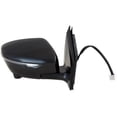 thumbnail image 1 of 68085N - Fit System Passenger Side Mirror for 15-18 Nissan Murano, black, PTM cover, w/ turn signal, memory, CCD camera, foldaway, Heated Power, 1 of 2