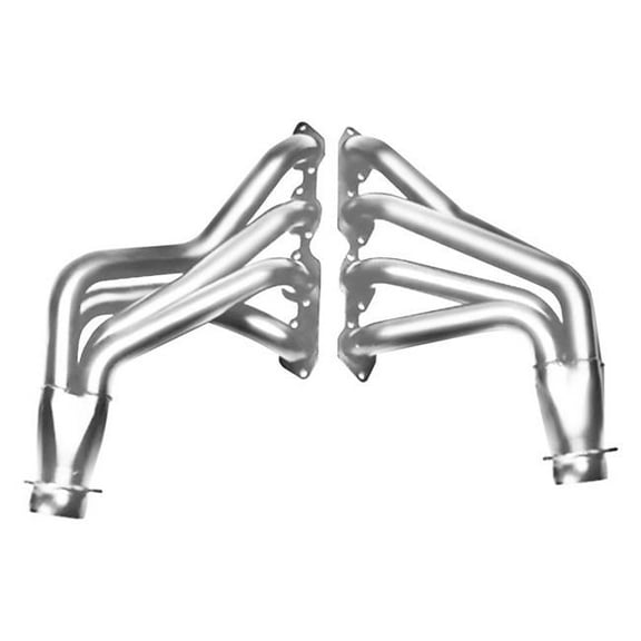 68096 Metallic Long Tube Racing Exhaust Headers for 1965-1982 Chevy Corvette