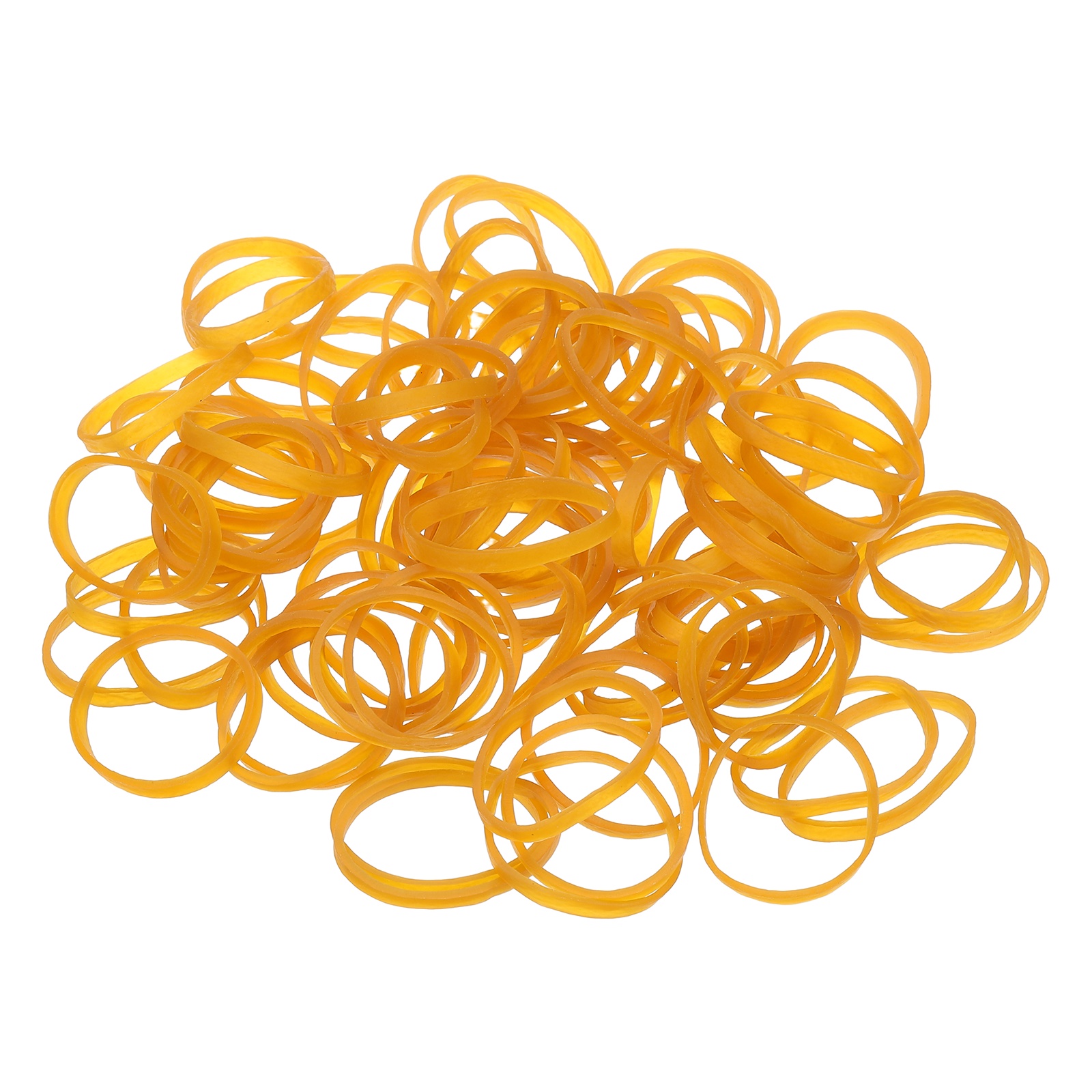 680Pack Rubber Bands, 1.97x0.16 Inch Elastic Bands for Office Supplies, Yellow