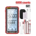 thumbnail image 1 of 681 Full Screen Digital Multimeter LCD Screen Multimeter USB Li-battery Charging, 1 of 12