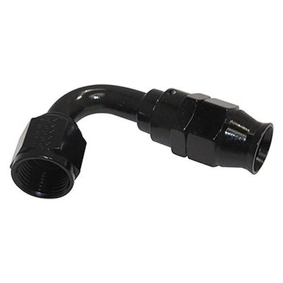 681210-BL -10 AN 120 deg PTFE Hose End Fitting - Black