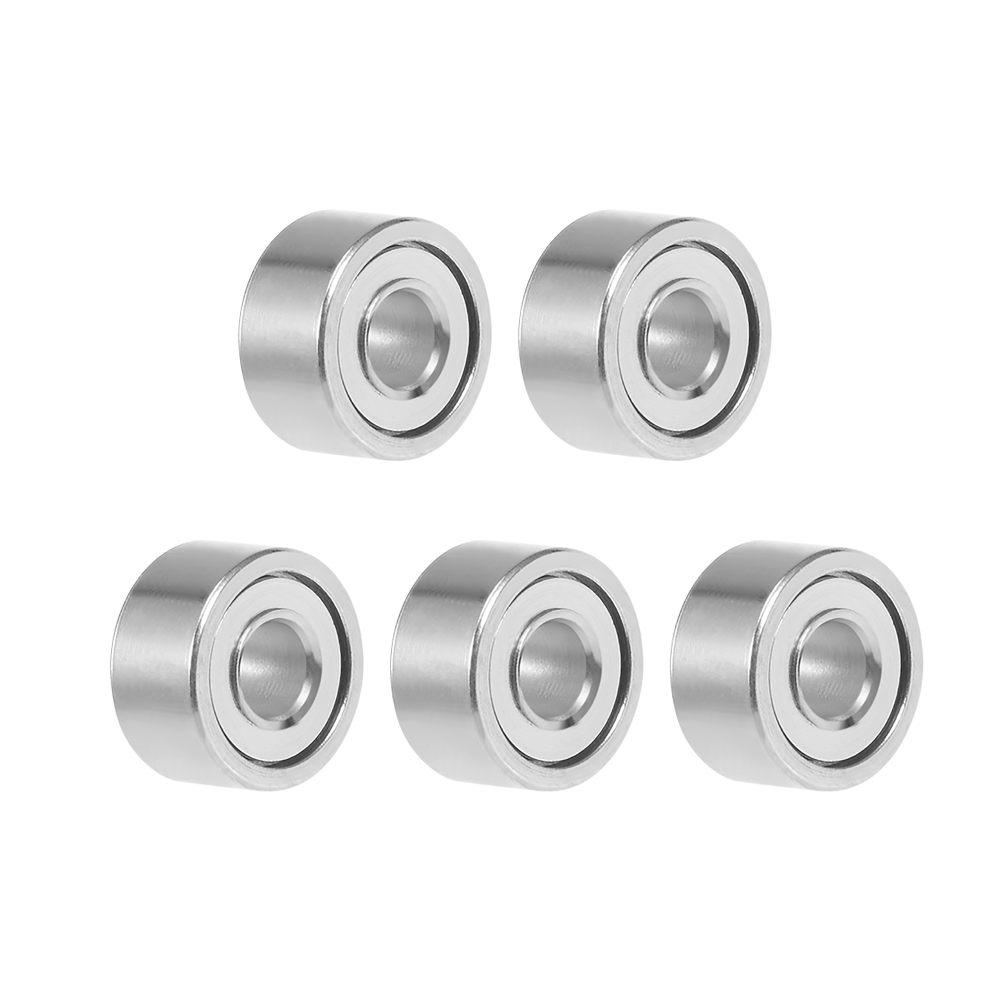 20 Roulements à Billes 681XZZ 1.5x4x2 Mm – Acier Chromé, Double Scellé, Pour Machines, Outils, Bricolage