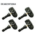 thumbnail image 1 of 68239720AA tire pressure sensor suitable for Jeep Wrangler Grand Cherokee tire pressure detector, set of 4, 1 of 5