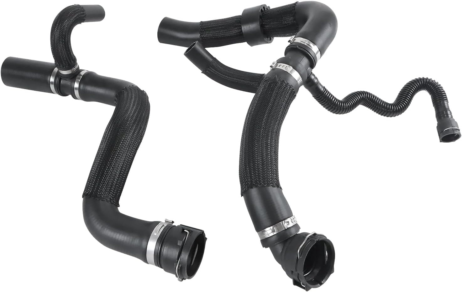 68246567AA 68249896AC 2Pcs Upper and Lower Engine Radiator Coolant Hoses For Jeep Renegade 1.3L 2.4L 2015-2021