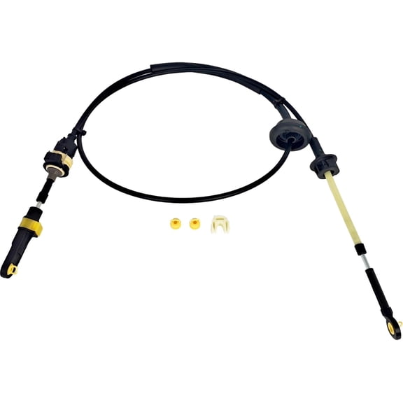 68261253AC Automatic Transmission Shifter Cable Kit Compatible with Ram 2500 2012-2018, 3500 2011-2023, 4500 2011-2015 5500 6 8 Cyl 6.7L 6.4L 68039341AE 68039341AB 68039341AC with Bushing Repair