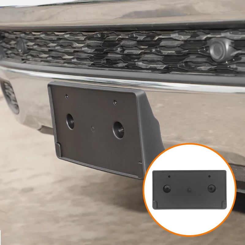 Front License Plate Bracket Holder For 2004-2009 Dodge Ram 1500 2500 3500 - Replacement For OEM #55077158AE - View #9