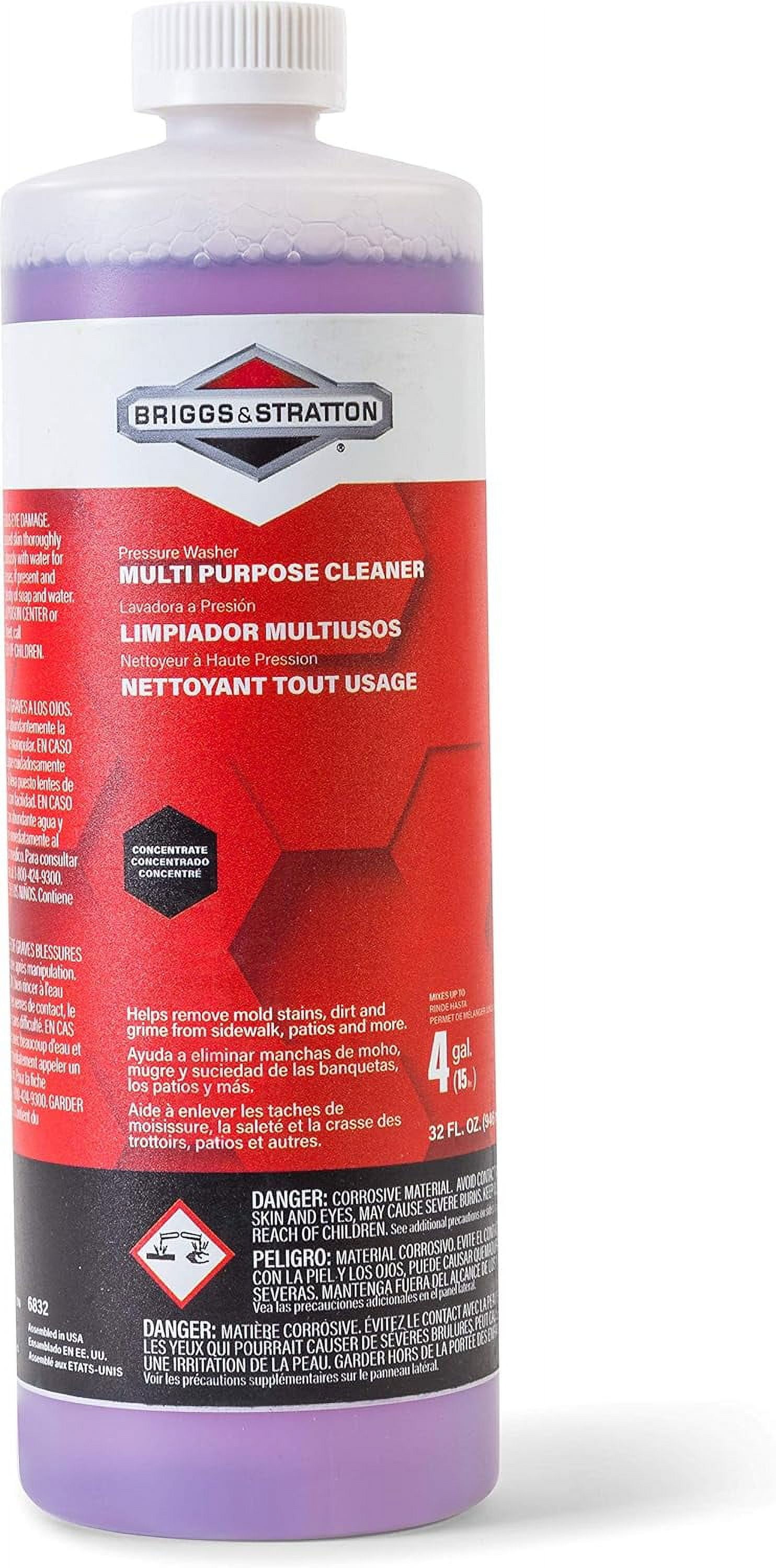 6832 MultiPurpose Cleaner And Concentrate For Pressure Washers, 32