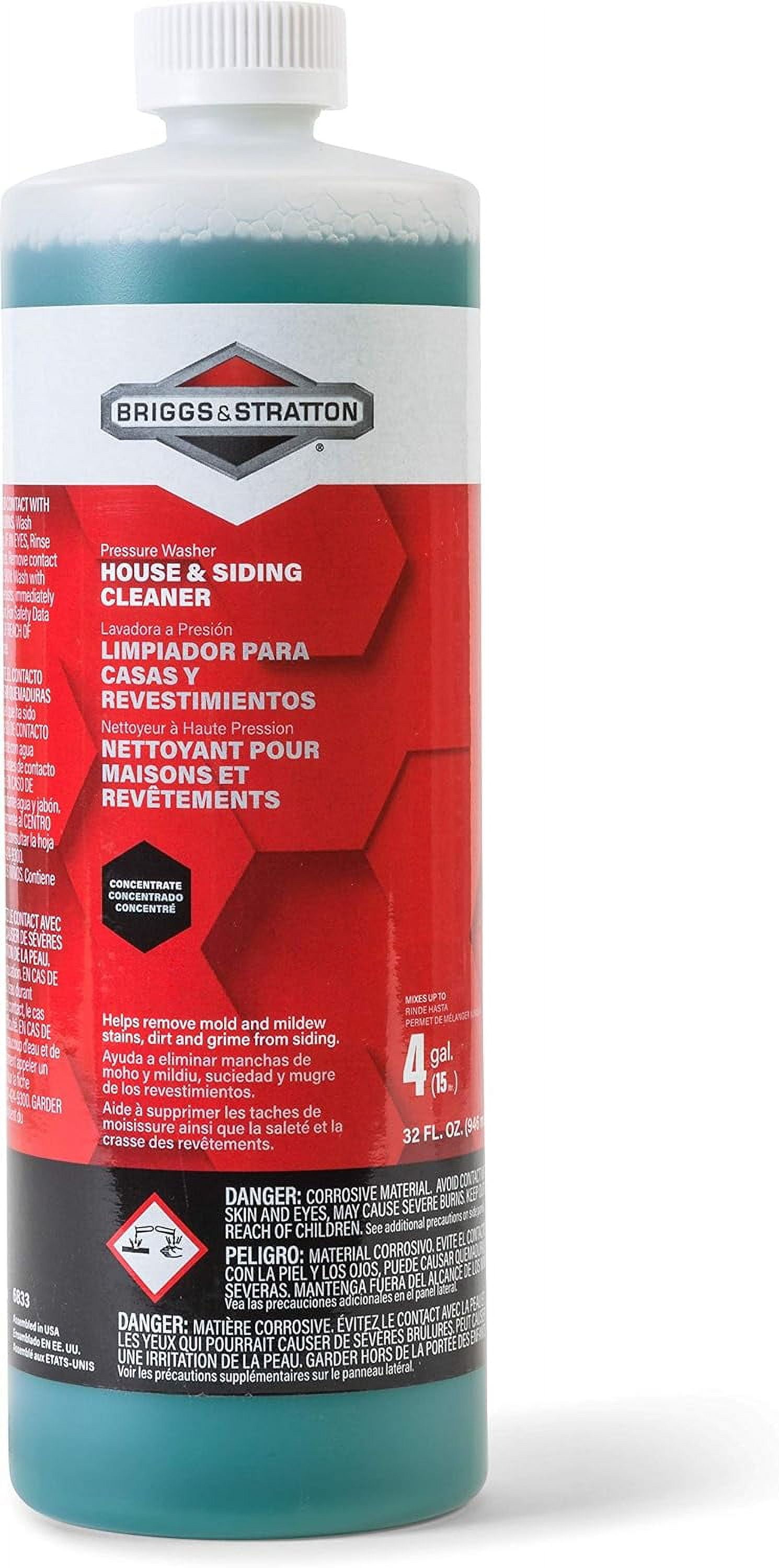 6833 House And Siding Cleaner Pressure Washer Concentrate, 32Ounce