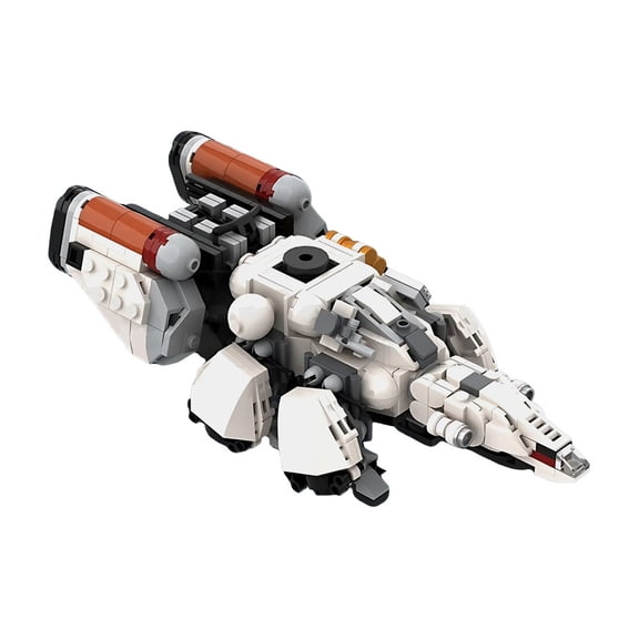 683PCS Interstellar Exploration Ship Building Bricks Kit | Futuristic Spacecraft Collectible (MOC-231839)