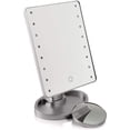thumbnail image 1 of 685764B1F Estelle Makeup Mirror - 16 Bright LEDs - Metallic Gray, 1 of 5