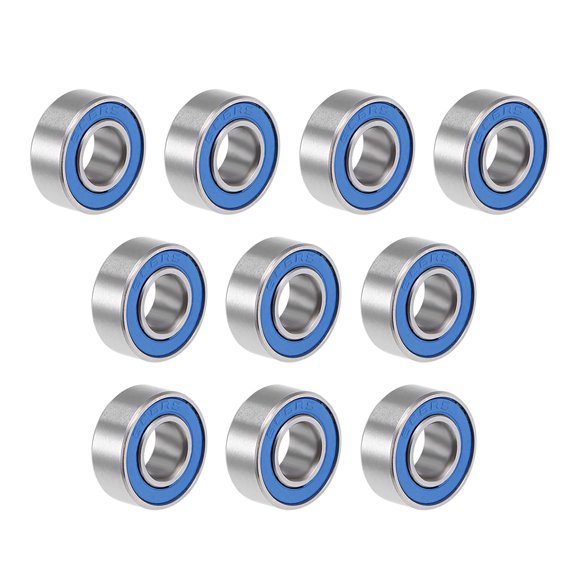 686-2RS Deep Groove Ball Bearing 6x13x5mm Double Sealed ABEC-3 Bearing 10-Pack