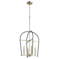687-4-6980-Quorum Lighting-Espy - 21.5 Inch 4 Light Entry Foyer     -Traditional Installation