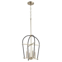687-6980-Quorum Lighting-Espy - 18.75 Inch 4 Light Entry Foyer     -Traditional Installation