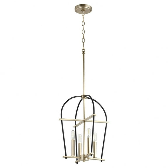 687-6980-Quorum Lighting-Espy - 18.75 Inch 4 Light Entry Foyer     -Traditional Installation