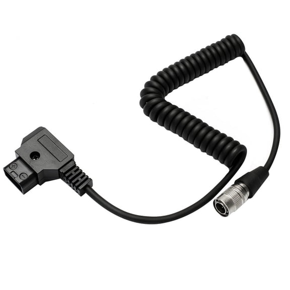 688 633 Zoom F8 Power Cable DTAP To Hirose 4 Pin Male Plug Spring Power Wire,1 x Power Supply Cable,Black