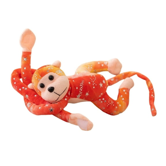 68Cm Long Arm Hanging Monkey Plush Toy, High Quality Lifelike Stuffed Animal With Intricate Textured Details And Elaborate Facial Expressions, Versatile For Children's Bedtime