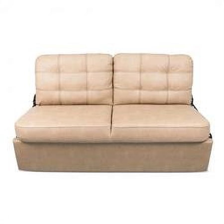 68IN JACK KNIFE SOFA BECKHAM TAN WITH KICKBOARD