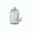 thumbnail image 1 of 68Oz Glass Drink Dispenser with Spigot - Thickened Sealed Jar for Juices, Water, and Wine Brewing - Durable Kitchen Beverage Container for Home, Patio, and Party Use Clear A, 1 of 8