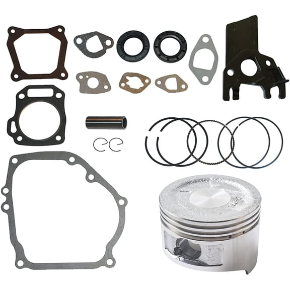 68mm Piston Kit For Honda GX200 GX160 6.5HP 5.5HP With Gasktet& Carburetor Insulator Intake Manifold& Oil Seal