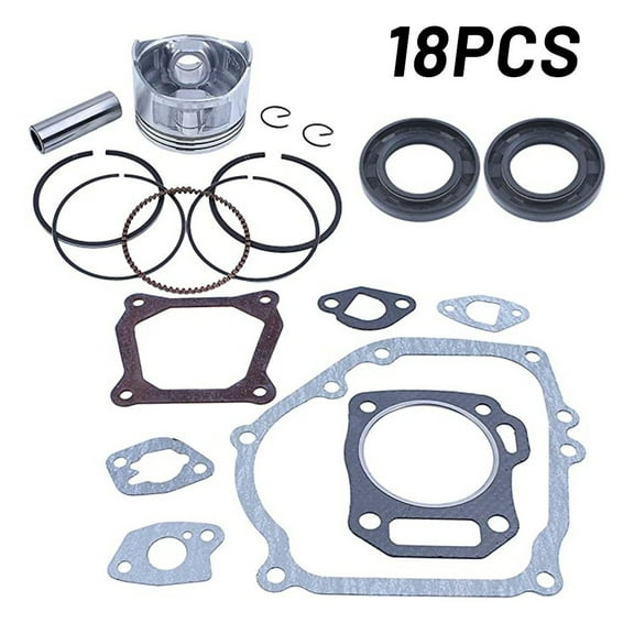 68mm Piston Rings Gasket Oil Seal Rebuild For GX160 GX200 168F 5.5/6.5For HP