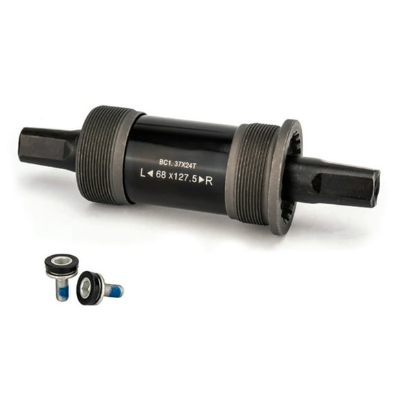 68mm Square Tapered Bottom Bracket with Screw Bicycles Bottom Rack for Square Tapered Spindles Crank Easy to Install