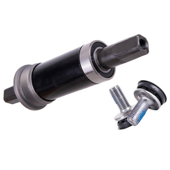 68mm Square Tapered Bottom Bracket with Screw Bicycles Bottom Rack for Square Tapered Spindles Crank Easy to Install