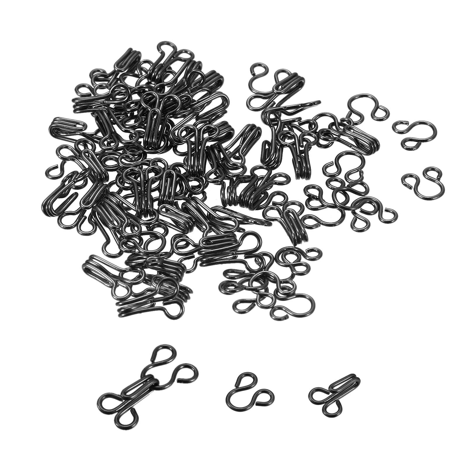 68pcs Sewing Hook and Eye Closure Suitable for Bra Clothing Trousers