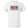 thumbnail image 1 of 68th Birthday Gift For 68 Year Old Danger T Shirt Gift, 1 of 2