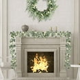 thumbnail image 1 of 69.68in Artificial Green Plant Vines Wall Hanging Table Decor for Christmas Home Decoration, 1 of 1