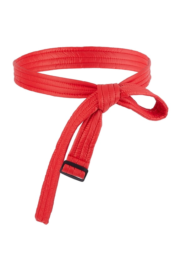 69.7 Inch Cloth Sash Waistband Belts Down Coat Ribbon Black Gloss Women Cotton Puffer Replacement Belts Waist Band for DIY