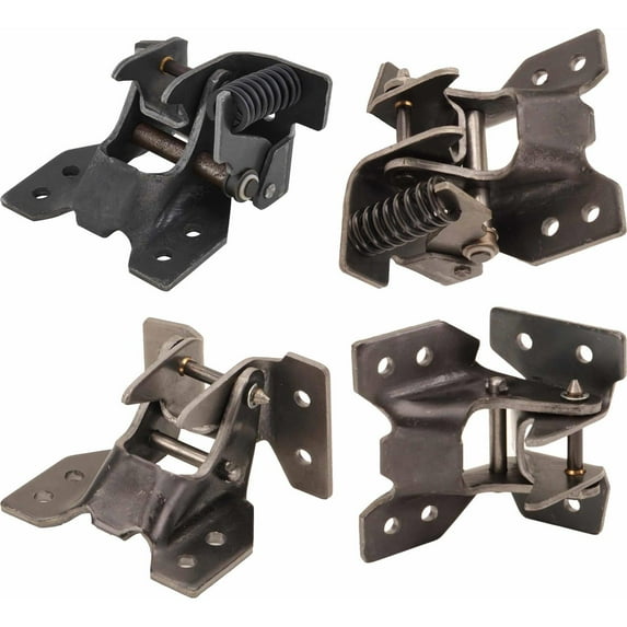 Speedway Motors Upper and Lower Door Hinge Kit Compatible With 1969 Camaro Firebird and 1968-1979 Nova Left and Right Hand Replacement Door Hinges Complete 4 Piece Set