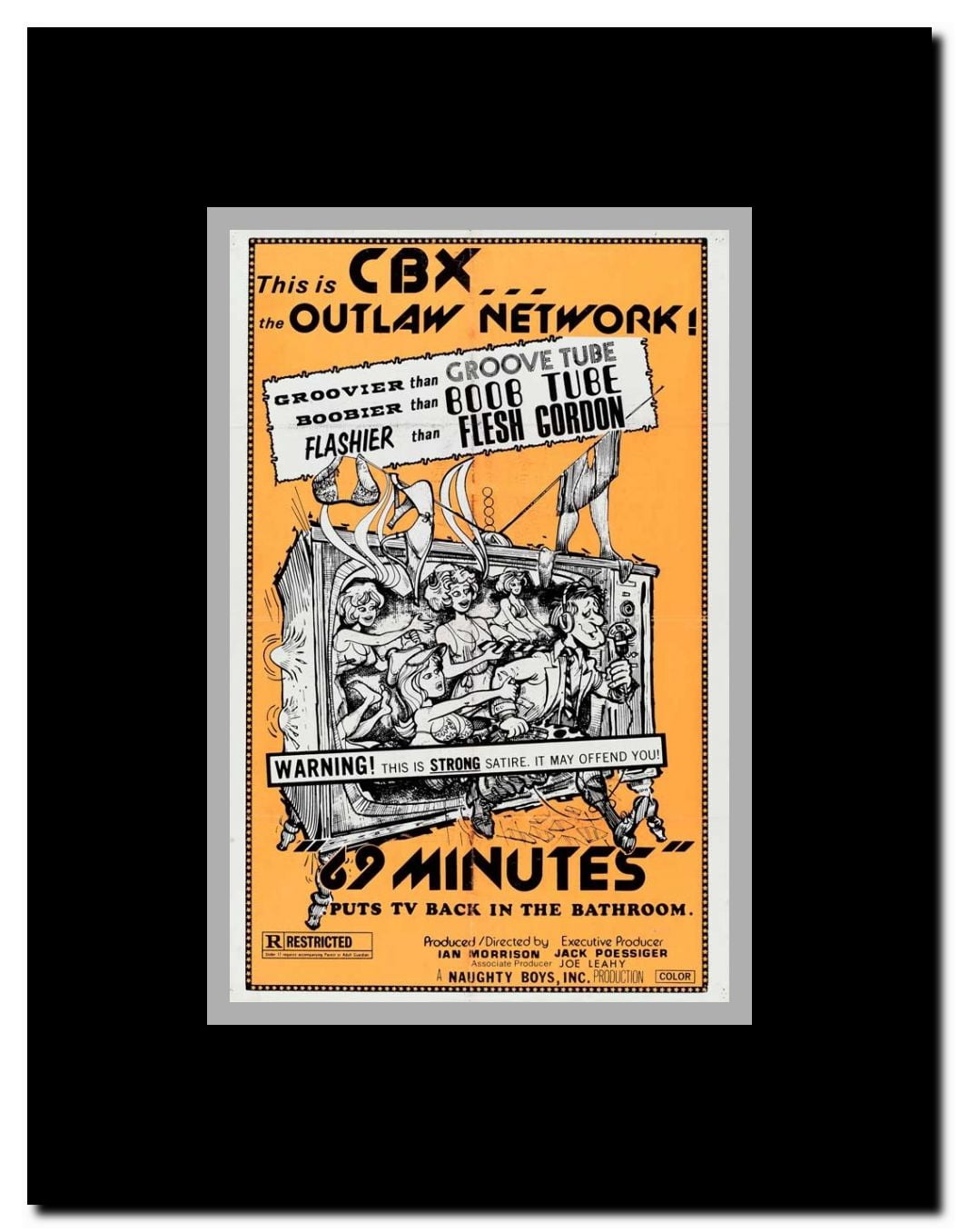 69 Minutes Framed Movie Poster