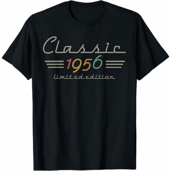 69 Year Old Gift Classic 1956 Limited Edition 69th Birthday T-Shirt, Unisex T-Shirt
