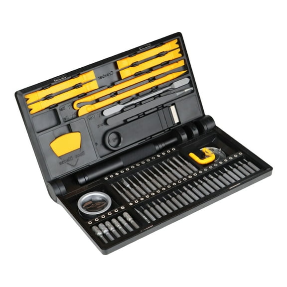 69 in 1 Laptop Screwdriver Set with 42 Precision Bits for Electronics Repair Small Handheld Tool Kit for Phone Camera