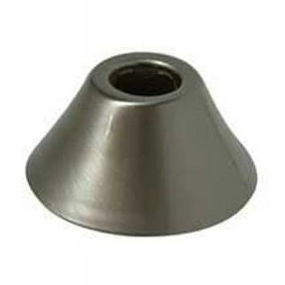 69 in. O.D. Compression Bell Flange Satin Nickel