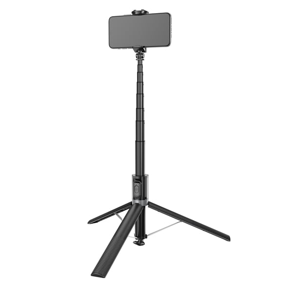 69-inch Multi-Function Smartphone Tripod and Selfie Stick (with Wireless Remote)  Ultra-Lightweight Telescopic Stand, Ideal for Streaming, TikTok, Zoom, and Vlogging