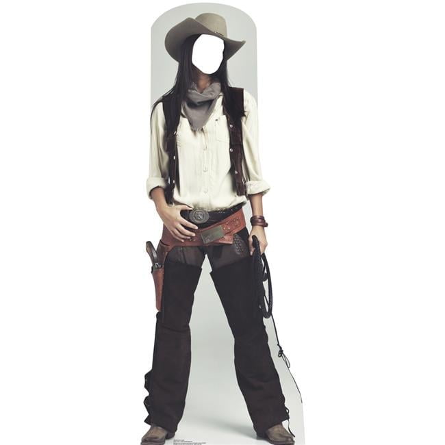Wild West Cowgirl Life-Size Cardboard Standup