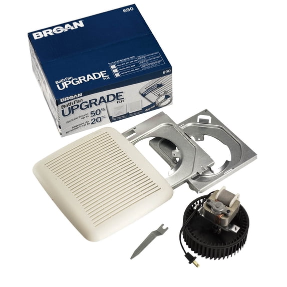 690 60 CFM Bathroom Fan Upgrade Kit
