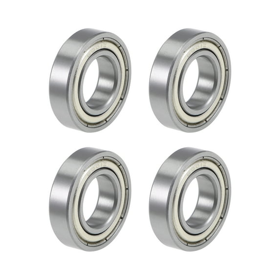 6901ZZ Deep Groove Ball Bearings Z2 12mmx24mmx6mm Double Shielded Chrome Steel 4pcs