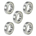 thumbnail image 1 of Uxcell 6903ZZ Deep Groove Ball Bearings Z2 17mmx30mmx7mm Double Shielded Carbon Steel 5pcs, 1 of 4