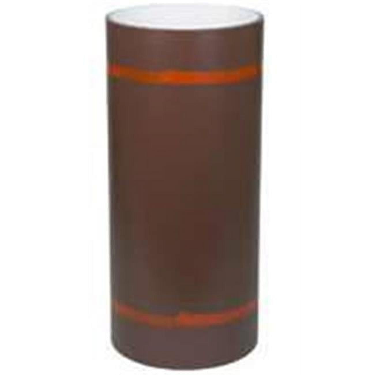 69112 12 In. x 50 ft. Trim Coil Aluminum, White & Brown