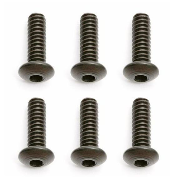 6917 Button Head Socket Screw 4-40x3/8" (6) Multi-Colored