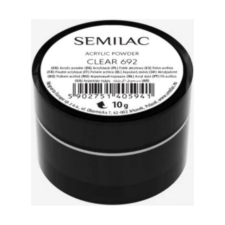 Semilac acrylic store powder clear