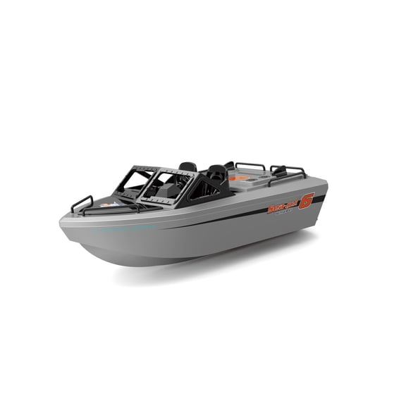 693 1:12 Scale Brushless RC Go-Kart Boat, 2.4GHz Remote Control High-Speed Vortex Jet, 18 Mins Runtime, Rechargeable for Pool & Lake