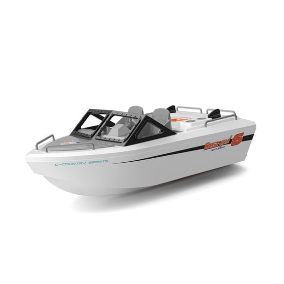 693 1:12 Scale Brushless RC Go-Kart Boat, 2.4GHz Remote Control High-Speed Vortex Jet, 18 Mins Runtime, Rechargeable for Pool & Lake