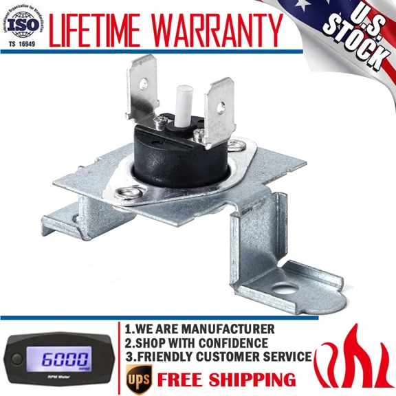 6931El3003D High Limit Dryer Thermostat Thermal Fuse For Lg Ps3530485 Ap4440975