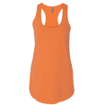 thumbnail image 1 of 6933 Next Level Apparel French Terry Racerback Tank Neon Heather Orange 2XL, 1 of 3